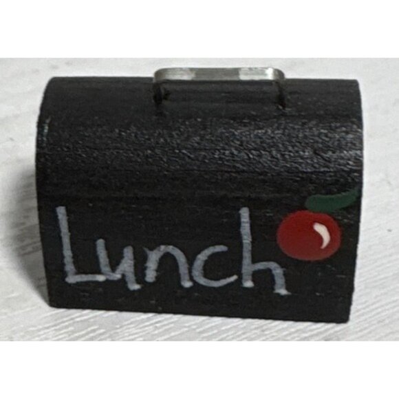 Wood Miniatures For Dollhouse Coffee Grinder Lunch Box Notebook Gumball Machine - Picture 6 of 9